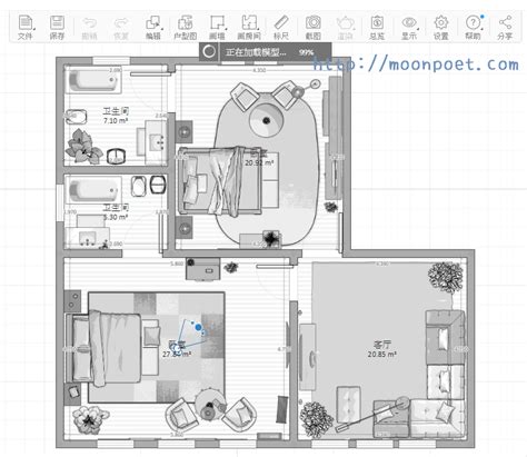 房間平面圖|Homestyler免費室內設計軟體